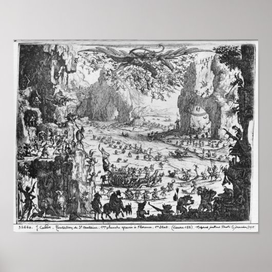 Het Temptation of St. Anthony Poster (Voorkant)