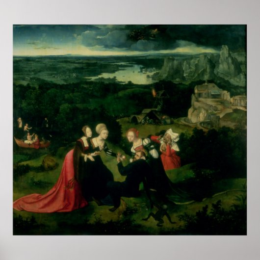 Het Temptation of St. Anthony Poster (Voorkant)