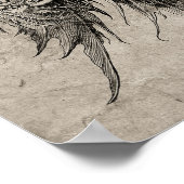 Het Temptation of St Anthony van Martin Schongauer Poster (Hoek)