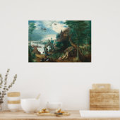 Het Temptation - Pieter Bruegel Fine Art Poster (Keuken)