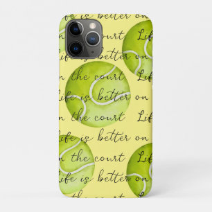 Het Tennis ball-leven is beter voor de rechtbank Case-Mate iPhone Case