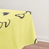 Het Tennis ball-leven is beter voor de rechtbank Tafelkleed (Voorbeeld)