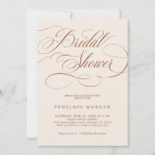 Het terracotta Boho Vrijgezellenfeest Kaart (Voorkant)