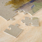 Het terras in de tuin bij Les Lauves, Cezanne Legpuzzel (Zijkant)