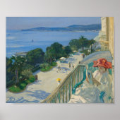 Het terras, Pet d'Ail | Sir John Lavery Poster (Voorkant)