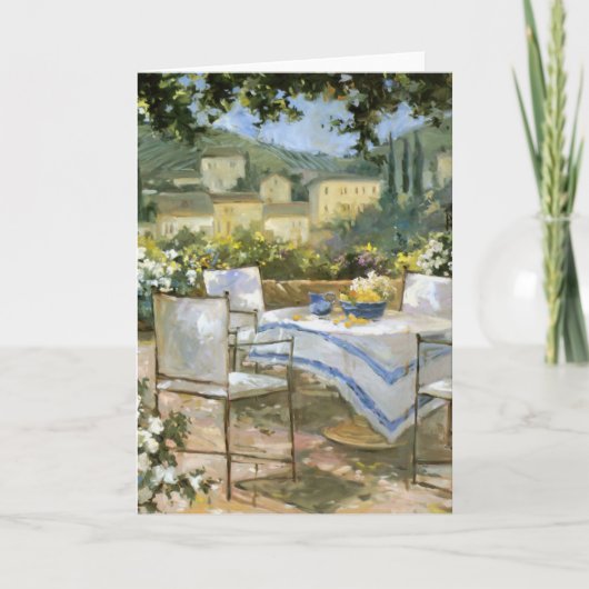 Het Terras van Toscanië Kaart (Voorkant)