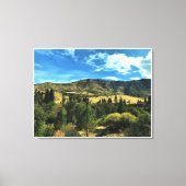 Het terrein van de Snake, Oregon Canvas Afdruk (Voorkant)