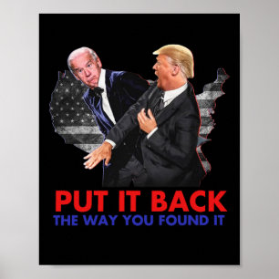 Het terug de manier waarop je vond het grappig Bid Poster