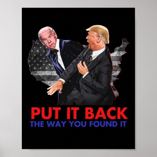 Het terug de manier waarop je vond het grappig Bid Poster (Voorkant)