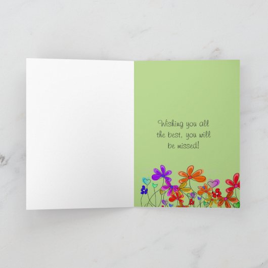 Het teruggetrokken Wenskaart van het Gedicht van Kaart (Binnen)