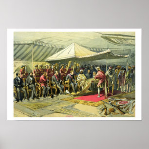 Het terugkeerbezoek van de Viceër aan de Maharajah Poster