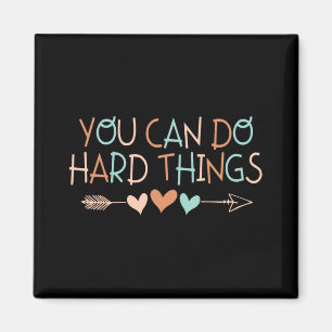 Het Test Day Teacher Shirt kun je harde dingen doe Magneet