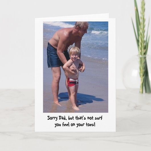 Het testen van het surf met Papa Kaart (Voorkant)