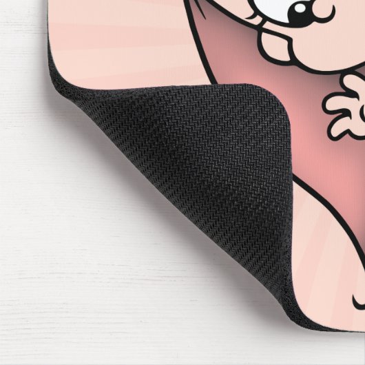 Het testen van het water muismat (Hoek)