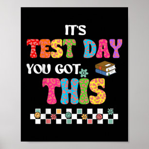 Het testen van motivatie student leraar zijn testd poster
