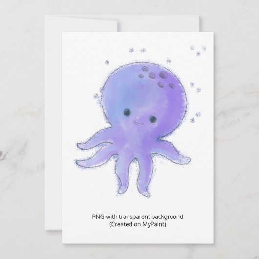 Het testen van MyPaint JPG en PNG Flat Holiday Kaa Feestdagenkaart (Voorkant)