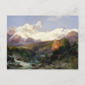 Het Teton-bereik Briefkaart (Voorkant)