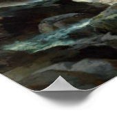 Het Teton-bereik Poster (Hoek)