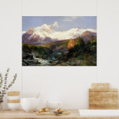 Het Teton-bereik Poster (Keuken)