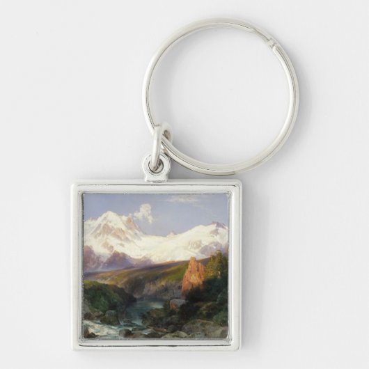 Het Teton-bereik Sleutelhanger (Voorkant)
