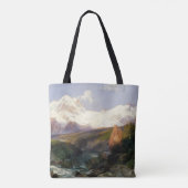 Het Teton-bereik Tote Bag (Achterkant)
