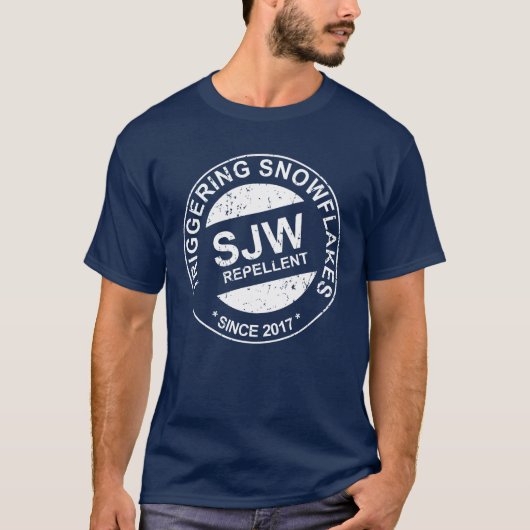 Het teweegbrengen van Snowflakes SJW Repellent Fun T-shirt (Voorkant)