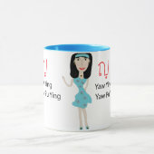 Het Thaise alfabet Yaw Ying betekent vrouw Mok (Midden)