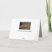 Het Thaise wenskaart van hofdames Kaart (Achterkant)