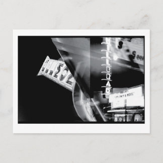 Het theater: 20e eeuw verouderd briefkaart