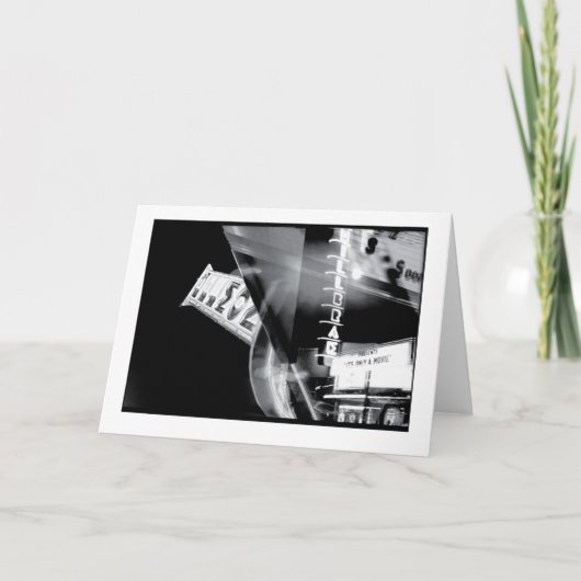 Het theater: 20e eeuw verouderd kaart (Voorkant)