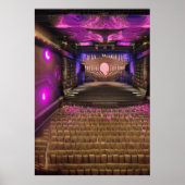 Het theater | AI Art Poster (Voorkant)