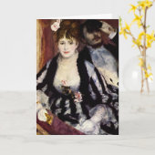 Het Theater B - Impressionistische Schilderij van Kaart (Gele Bloem)