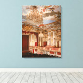 Het theater canvas afdruk (Insitu (Houten vloer))