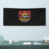 Het theater daar zal drama zijn spandoek (Beurs)