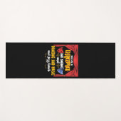 Het theater daar zal drama zijn yogamat (Voorkant (horizontaal))