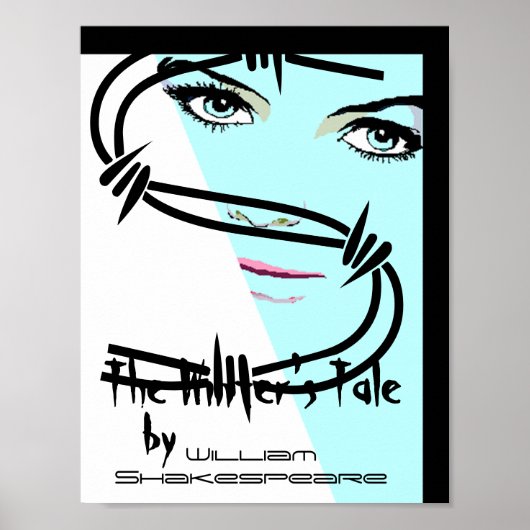 Het theater De Winterspelen William Shakespeare Poster (Voorkant)