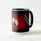 Het theater.  Het theater. Mok (Voorkant rechts)