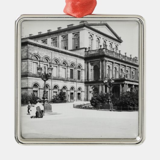 Het theater in Hannover, c.1910 Metalen Ornament (Voorkant)