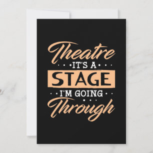 Het theater is een Stage Actor die door gaat Save The Date