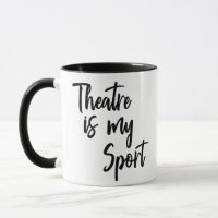 Het theater is mijn sport Funny Actress Quote
