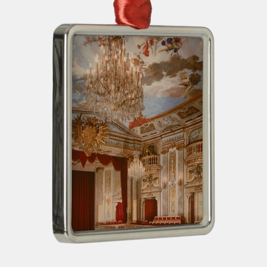 Het theater metalen ornament (Rechts)