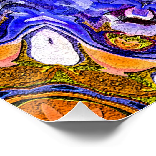 Het theater van Faeries... Perfect Poster (Hoek)