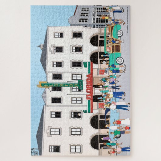 Het theater van Florida Legpuzzel (Verticaal)