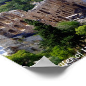 Het theater van Herod Atticus - Athene Poster (Hoek)