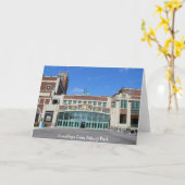 Het Theater van Paramount/het Park NJ van Asbury Kaart (Gele Bloem)