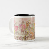 Het theater van Richardson, gepubliceerd door Acke Tweekleurige Koffiemok (Voorkant links)