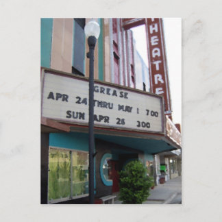 Het theater van Tifton Briefkaart