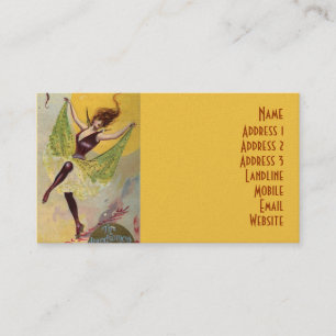 Het theater van Varieties in het paleis Visitekaartje