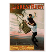 Het theaterPoster "The Great Ruby"