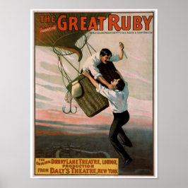 Het  theaterPoster "The Great Ruby" Poster